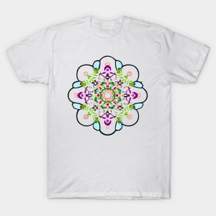 mandala Clamber Paintmandala Creep Pencil T-Shirt